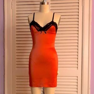 Hot Pink Scuba Dress